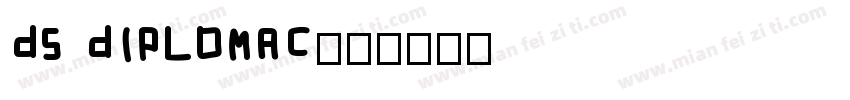 DS DiplomaC字体转换